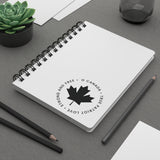 Faith Culture – O Canada Patriotic Spiral Journal | True North Strong & Free Notebook