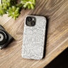 Pray More Worry Less Christian Tough Phone Case iPhone 15 Glossy