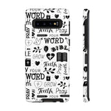 Prayer and Faith Christian Tough Phone Cases Samsung Galaxy S10 Glossy