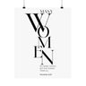 Many Women Do Noble Things Wall Poster | Proverbs 31:29 Christian Decor 16″ x 20″ Matte