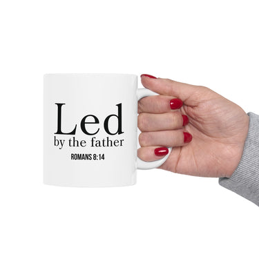 Led by the Father Hoodie | Romans 8:14 Christian Apparel