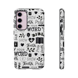 Prayer and Faith Christian Tough Phone Cases Samsung Galaxy S23 Plus Matte