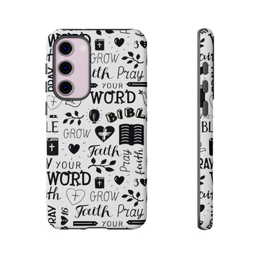 Prayer and Faith Christian Tough Phone Cases Samsung Galaxy S23 Plus Matte