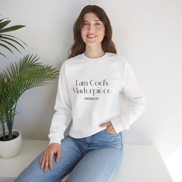I Am God’s Masterpiece Christian Sweatshirt | Ephesians 2:10