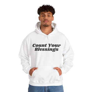 Count Your Blessings Hoodie Christian Unisex Sweatshirt Inspirational Faith Wear