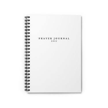 Faith Culture - 2025 Prayer Journal - Christian Spiral Journal One Size