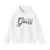 Faith Culture - Amazing Grace - Christian Unisex Heavy Blend™ Hooded Sweatshirt White