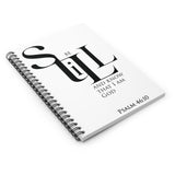 Faith Culture - Be Still - Psalm 46:10 - Christian Spiral Notebook - Ruled Line