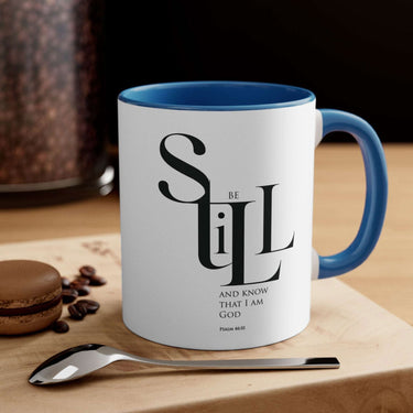 Faith Culture - Be Still and Know - Christian Ceramic Coffee Mug, 11oz