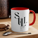 Faith Culture - Be Still and Know - Christian Ceramic Coffee Mug, 11oz Red 11oz
