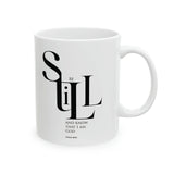 Faith Culture - Be Still and Know - Psalm 46:10 - Christian Ceramic Mug, 11oz