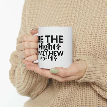 Faith Culture - Be The Light Matthew 5:14 - Christian Ceramic Mug, 11oz 11oz