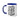 Faith Culture - Beautiful Reasons to Be Happy - Christian Thanksgiving Accent Mug, 11oz Blue 11oz