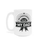 Faith Culture - Best Dad Ever - Christian Ceramic Coffee Mug (11oz5oz0oz)