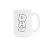 Faith Culture - Best Dad Ever - Christian Ceramic Coffee Mug (11oz5oz0oz)
