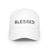 Faith Culture - Blessed - Christian Low Profile Baseball Cap White One size