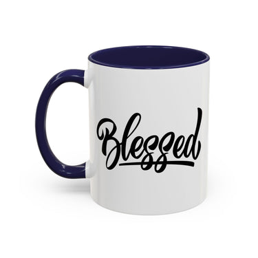 Faith Culture - Blessed - Christian Thanksgiving Accent Coffee Mug, 11oz and 15oz