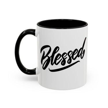 Faith Culture - Blessed - Christian Thanksgiving Accent Coffee Mug, 11oz and 15oz