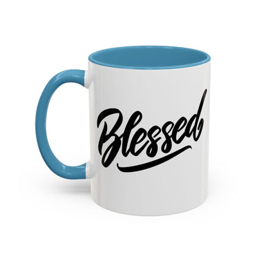 Faith Culture - Blessed - Christian Thanksgiving Accent Coffee Mug, 11oz and 15oz