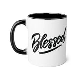 Faith Culture - Blessed - Christian Thanksgiving Mug, 11oz Black 11oz