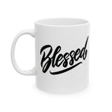 Faith Culture - Blessed - Thanksgiving Christian Mug, 11oz and 15oz 11oz