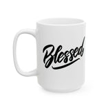 Faith Culture - Blessed - Thanksgiving Christian Mug, 11oz and 15oz 15oz