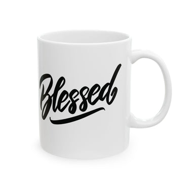 Faith Culture - Blessed - Thanksgiving Christian Mug, 11oz and 15oz
