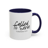 Faith Culture - Called to Serve - Galatians 5:13 Christian Coffee Mug