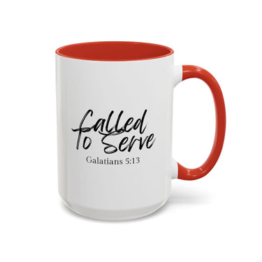 Faith Culture - Called to Serve - Galatians 5:13 Christian Coffee Mug