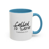 Faith Culture - Called to Serve - Galatians 5:13 Christian Coffee Mug