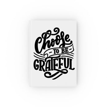 Faith Culture - Choose to Be Grateful - Christian Hardcover Journal Blank 5.2" x 7.4"