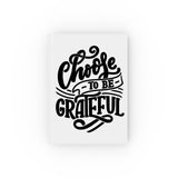 Faith Culture - Choose to Be Grateful - Christian Hardcover Journal Blank 5.2" x 7.4"