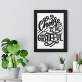 Faith Culture - Choose to Be Grateful - Christian Thanksgiving Wall Art