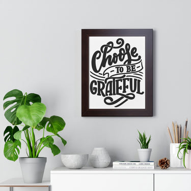 Faith Culture - Choose to Be Grateful - Christian Thanksgiving Wall Art
