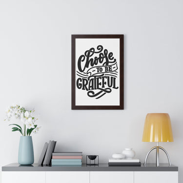 Faith Culture - Choose to Be Grateful - Christian Thanksgiving Wall Art