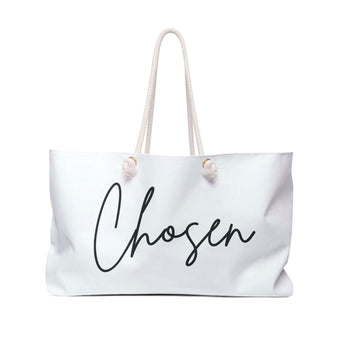 Faith Culture - Chosen - Christian Weekender Tote Bag 24" × 13"
