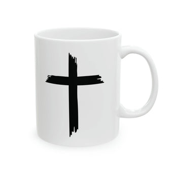 Faith Culture - Christian Cross - Coffee or Tea Ceramic Mug 11oz 11oz