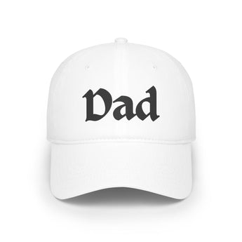 Faith Culture - Christian Dad Gift - Low Profile Baseball Cap White One size