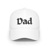 Faith Culture - Christian Dad Gift - Low Profile Baseball Cap White One size