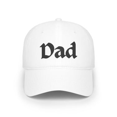 Faith Culture - Christian Dad Gift - Low Profile Baseball Cap White One size