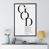 Faith Culture - Christian Home Décor - Abounding in Love and Faithfulness - Psalm 86:15 Wall Art