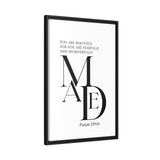 Faith Culture - Christian Home Décor - Eternal Reflection - Psalm 139:14 Wall Art