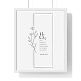 Faith Culture - Christian Home Décor - Healer of Brokenness - Psalm 147:3 Wall Art 16" x 20" White