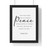 Faith Culture - Christian Home Decor - Peaceful Mind Wall Art - Faith Culture