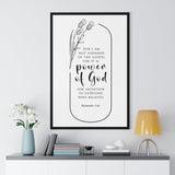 Faith Culture - Christian Home Décor - Power of God - Romans 1:16 - Christian Wall Art