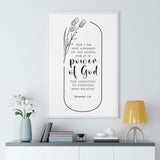 Faith Culture - Christian Home Décor - Power of God - Romans 1:16 - Christian Wall Art