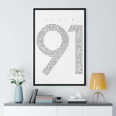 Faith Culture - Christian Home Decor - Psalm 91 Wall Art