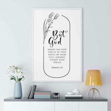 Faith Culture - Christian Home Décor - Redeeming Love - Romans 5:8 - Christian Wall Art