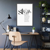 Faith Culture - Christian Home Décor - Strength and Dignity - Proverbs 31:25-26 Wall Art