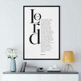 Faith Culture - Christian Home Décor - The Lord is My Shepherd - Psalm 23 Wall Art